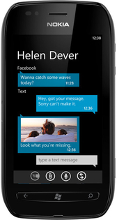 Смартфон Nokia Lumia 710 Black