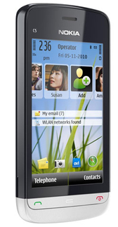 Смартфон Nokia C5-03 Aluminium Grey